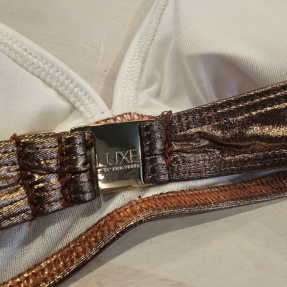 LUXE Bikini top NWT sz 2 - Picture 4 of 6